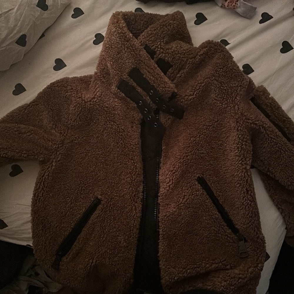 Sam Sherpa Dever faux shearling jacket - Picture 9 of 11